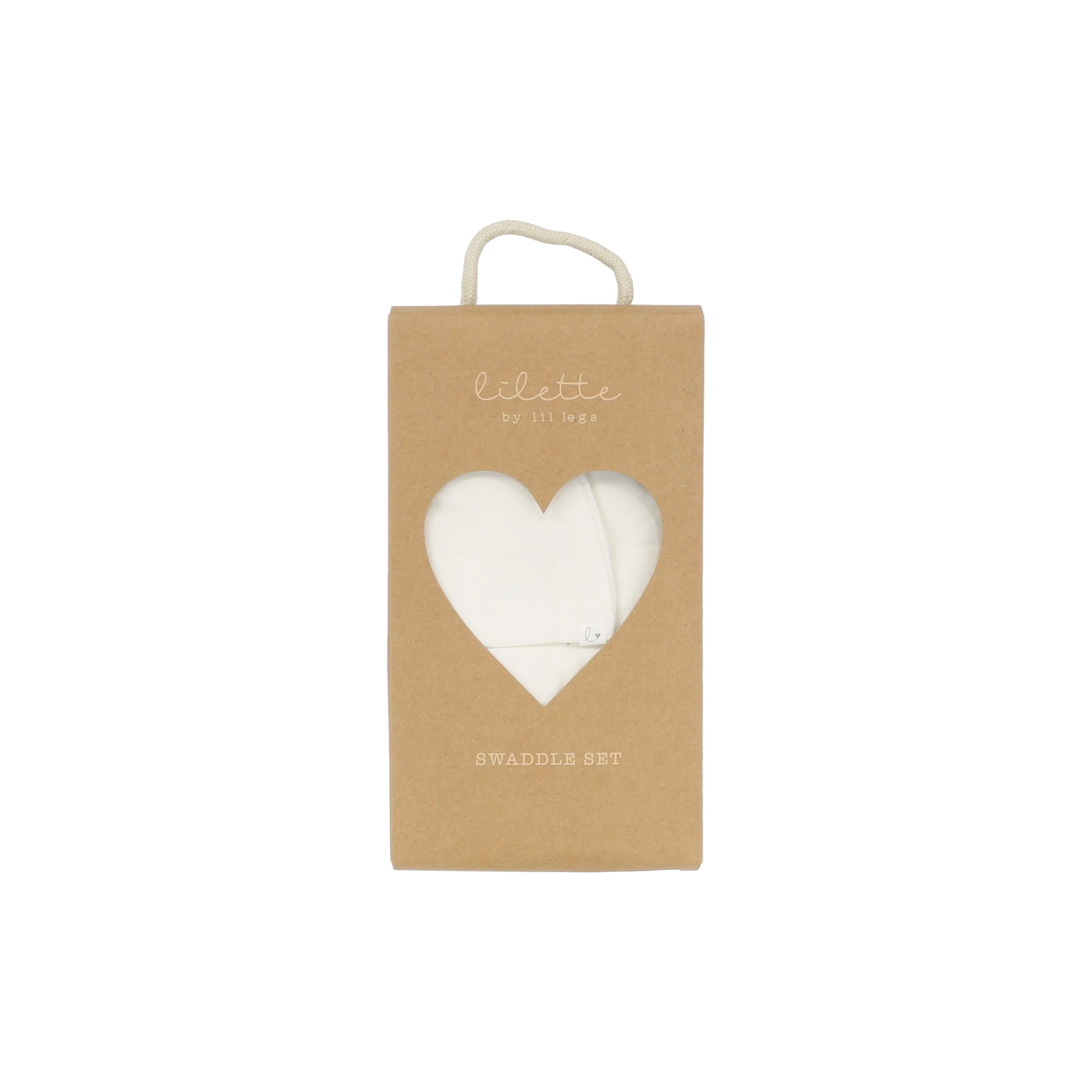 Lilette Bamboo Swaddle Set-White