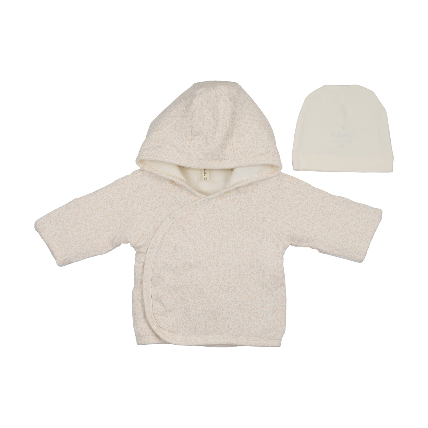Lilette Leaf Trail Jacket- Cream/Pink