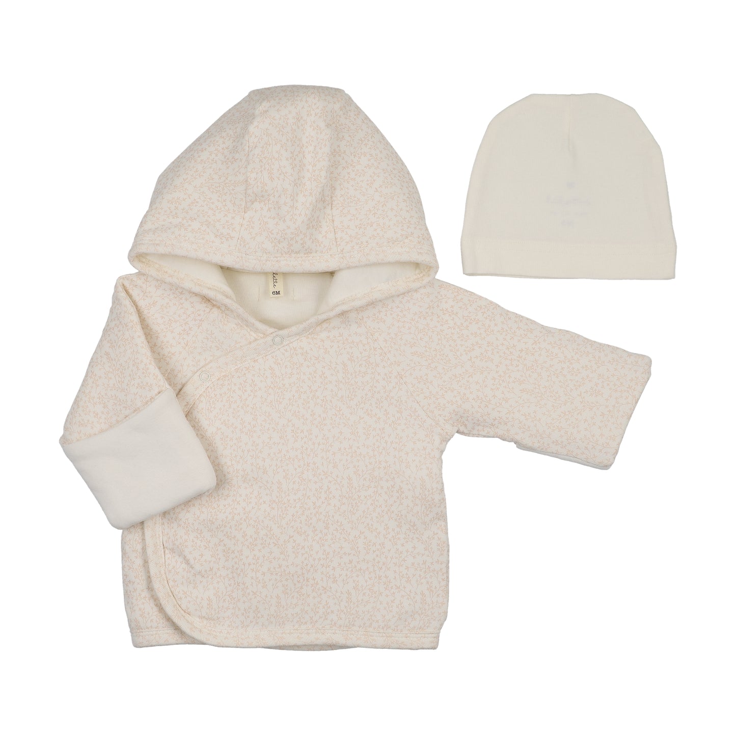 Lilette Leaf Trail Jacket- Cream/Pink