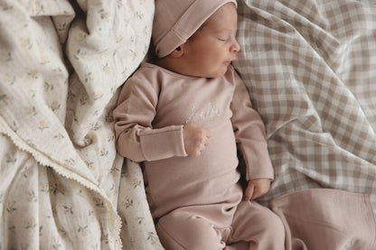 Lilette Take Me Home Bebe layette Set- Dusty Pink