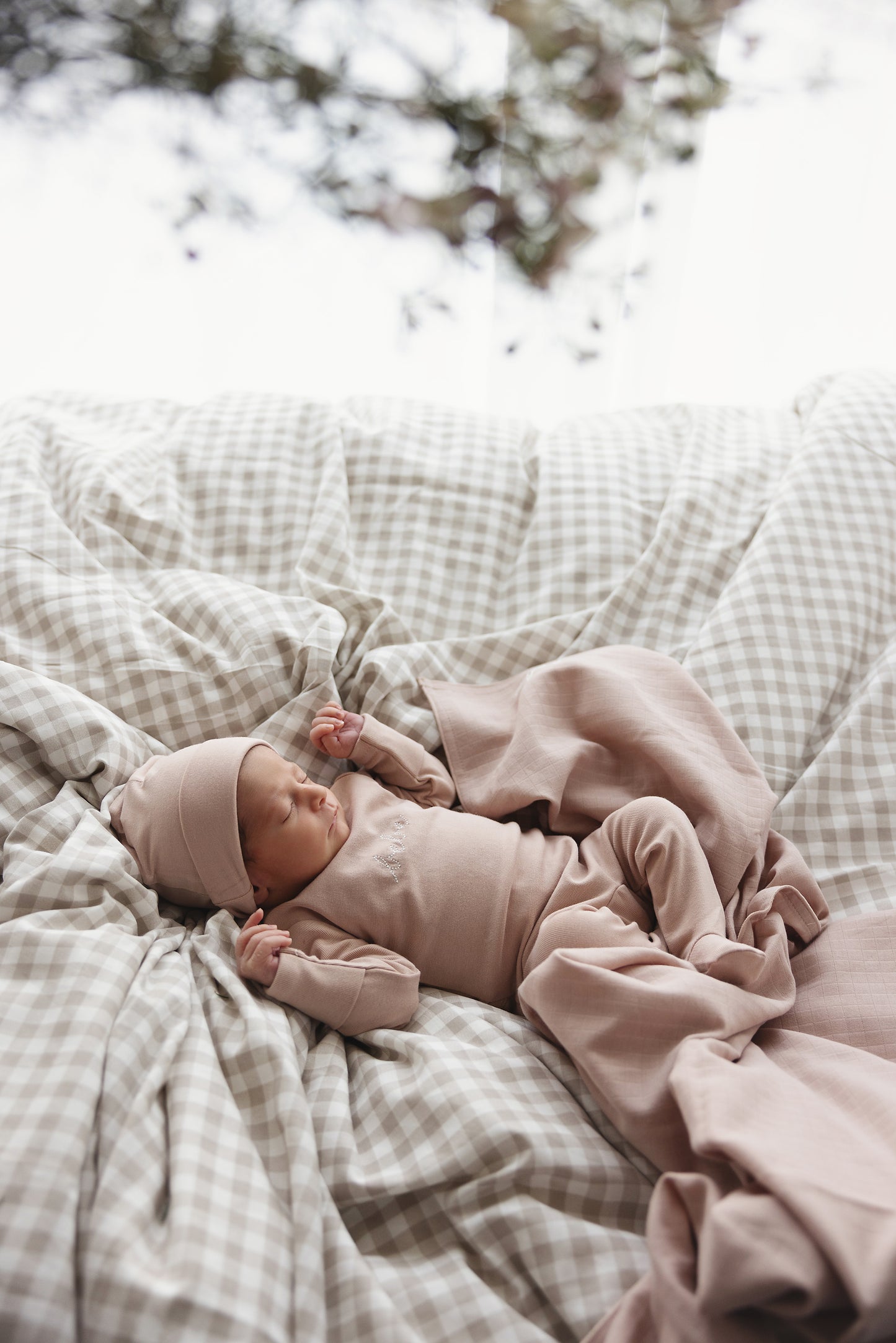 Lilette Take Me Home Bebe layette Set- Dusty Pink