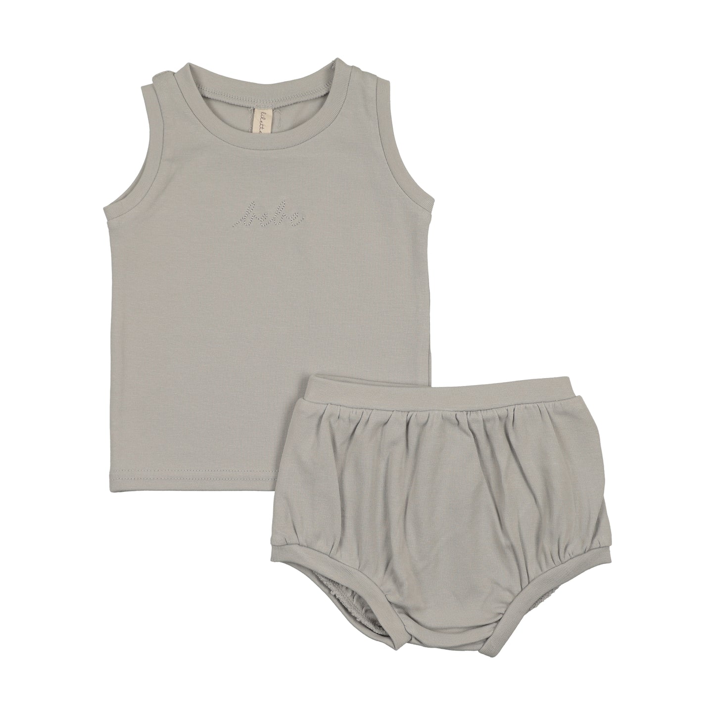 Lilette Bebe Tank Top Set- Pale Blue