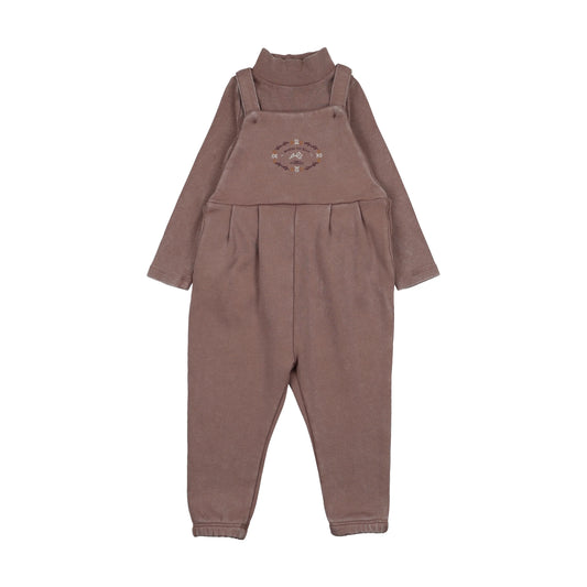 Lil Legs Stitch Studio Girls Toddler Set - Misty Lilac