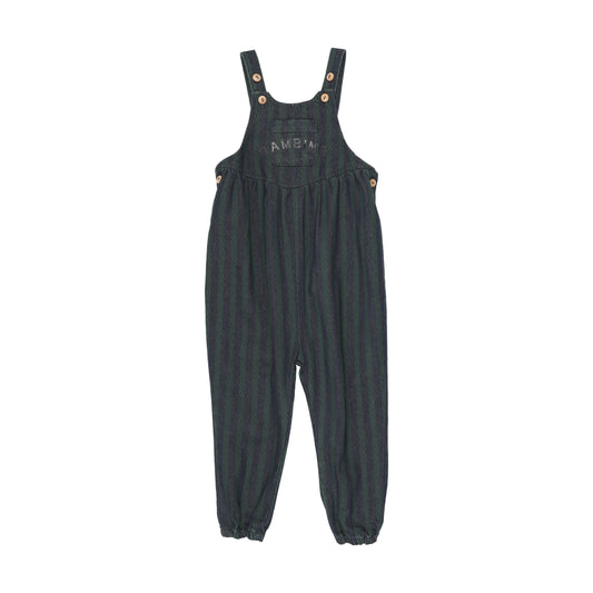 Lil Legs Denim Day Toddler Overalls- Denim Green