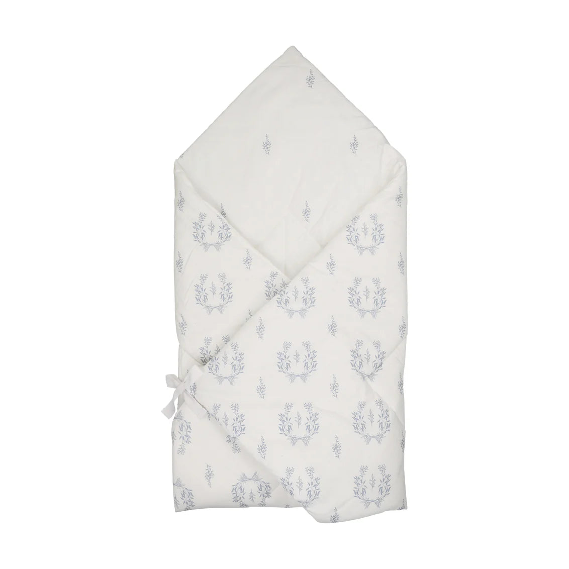 Peluche Botanical Blue Baby Wrap + Playmat