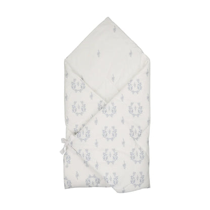 Peluche Botanical Blue Baby Wrap + Playmat
