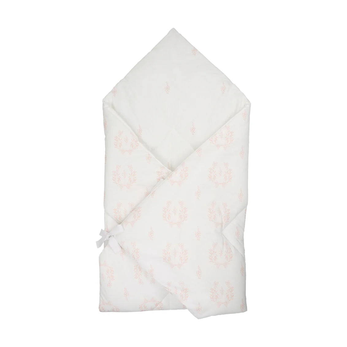 Peluche Botanical Pink Baby Wrap + Playmat