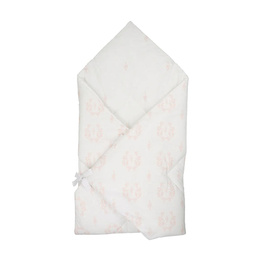 Peluche Botanical Pink Baby Wrap + Playmat