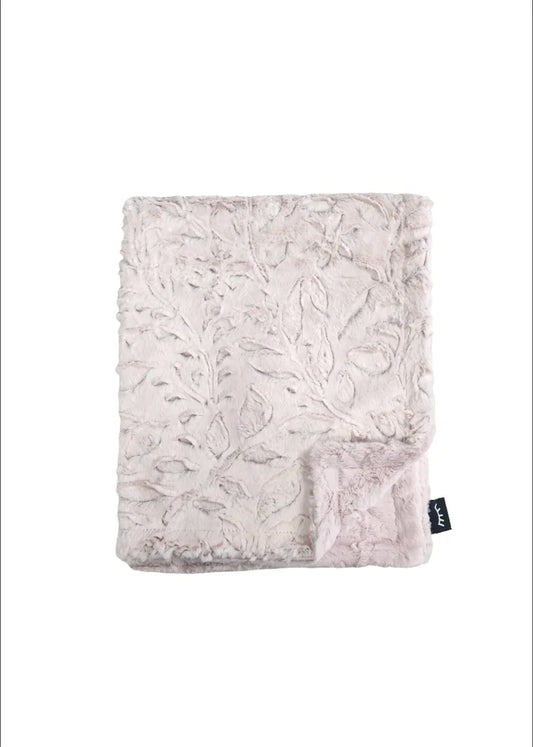 Winx and Blinx Poppy Mauve Minky Blanket